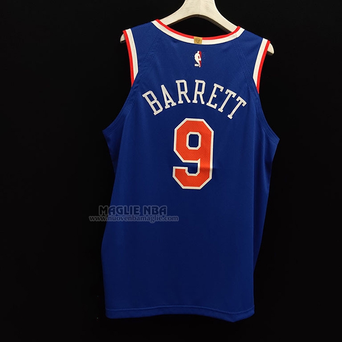 Maglia
 RJ Barrett NO 9 New York Knicks Icon Autentico
 Blu
